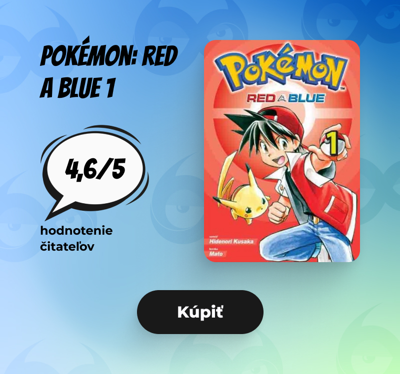 darček za vysvedčenie pokémon manga (komiks)